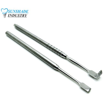   Premium Knapp Lacrimal Sac Retractors and Lempert Elevators 5– ENT Surgical Set of 2 Instruments